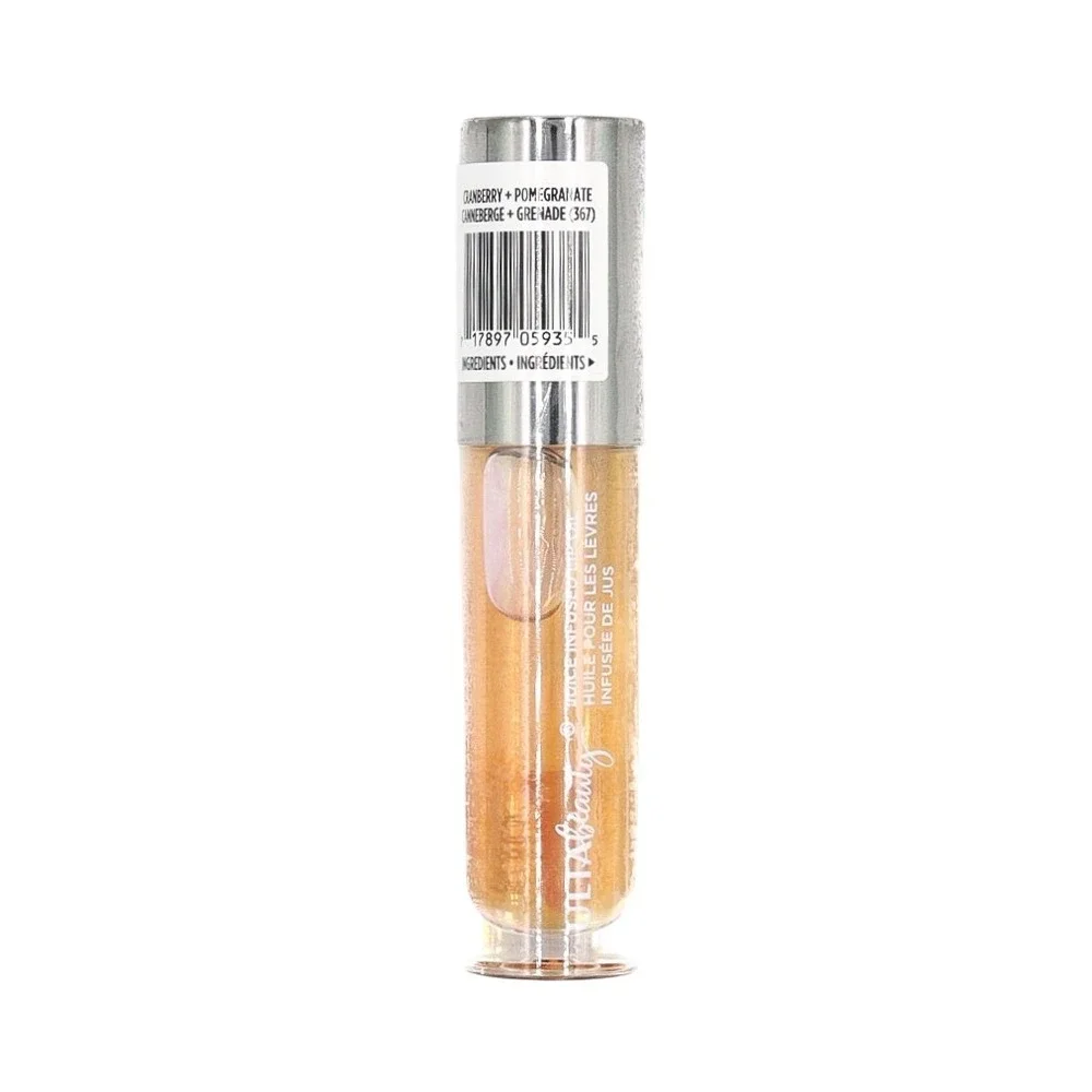 Ulta Beauty - Juice Infused Lip Oil - Cranberry + Pomegranate - 0.16 oz / 4.7 ml